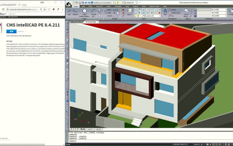 New Cloud-based CMS IntelliCAD 8.4 Premium Edition 2D & 3D Compatible CAD Software