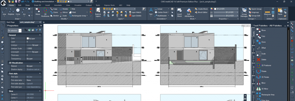 New CMS IntelliCAD 14.1